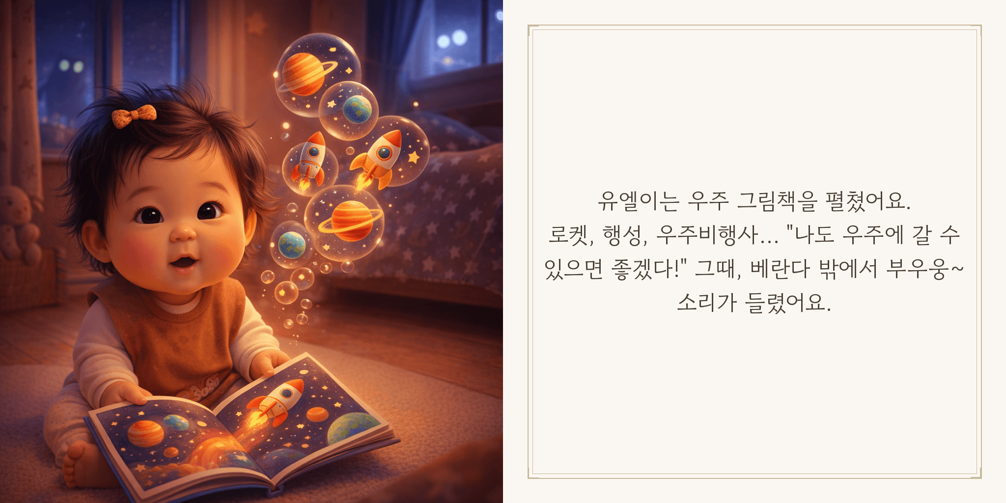 우주 탐험대장 유엘이 - 펼침면 4